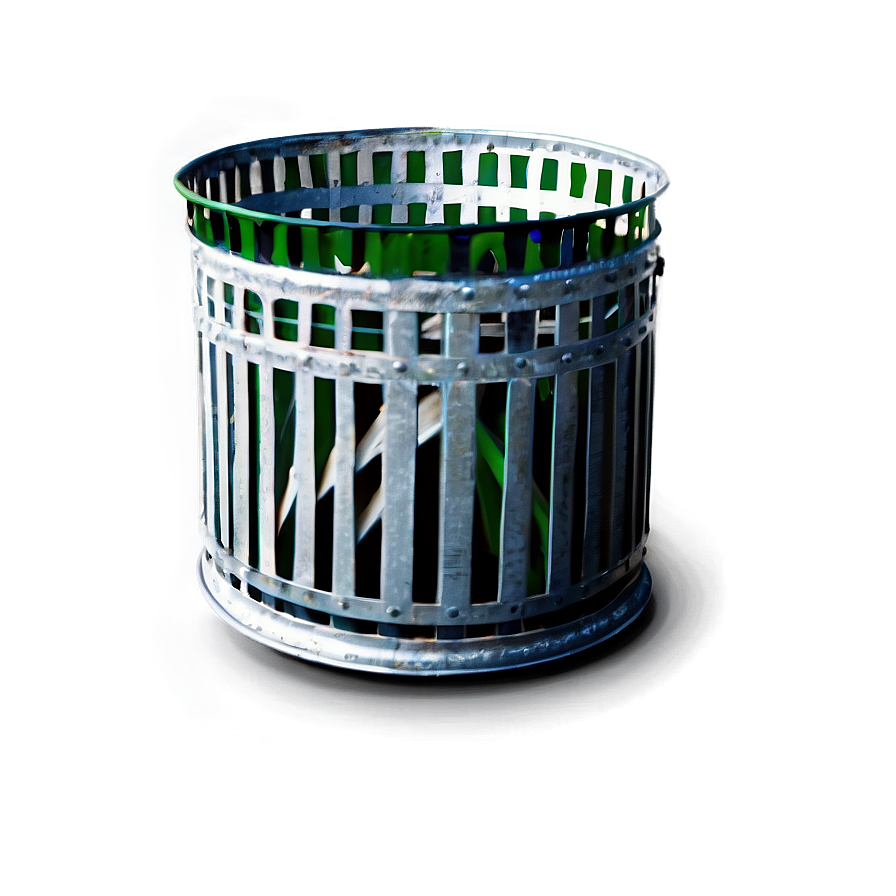 Metal Trash Can Png Mtu71