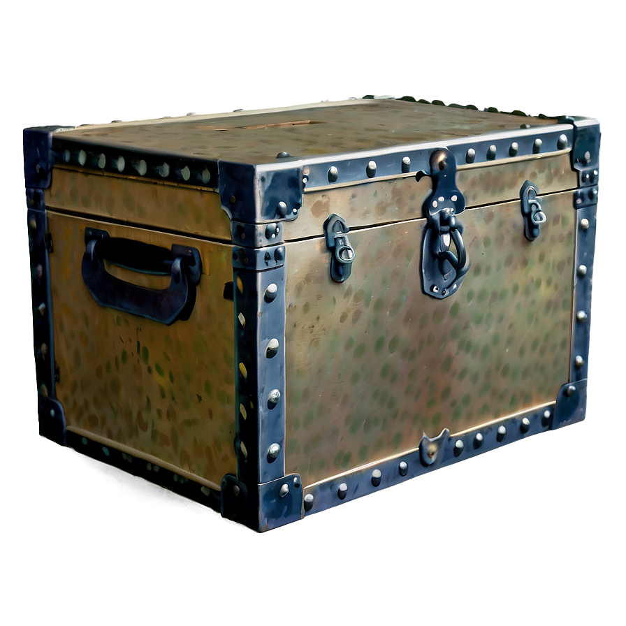 Metal Trunk Png 06262024