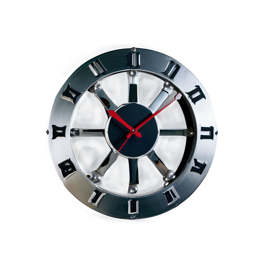 Metal Wall Clock Png 95