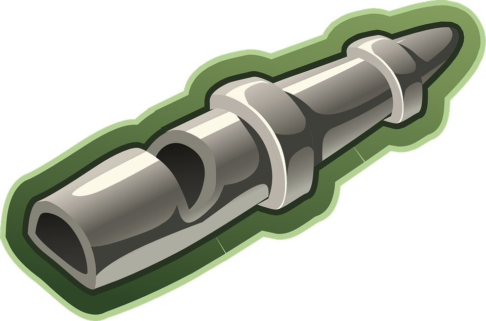 Metal Whistle Illustration