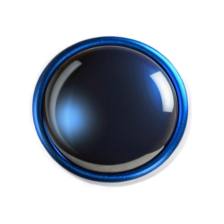 Metallic Blue Circle Png 66