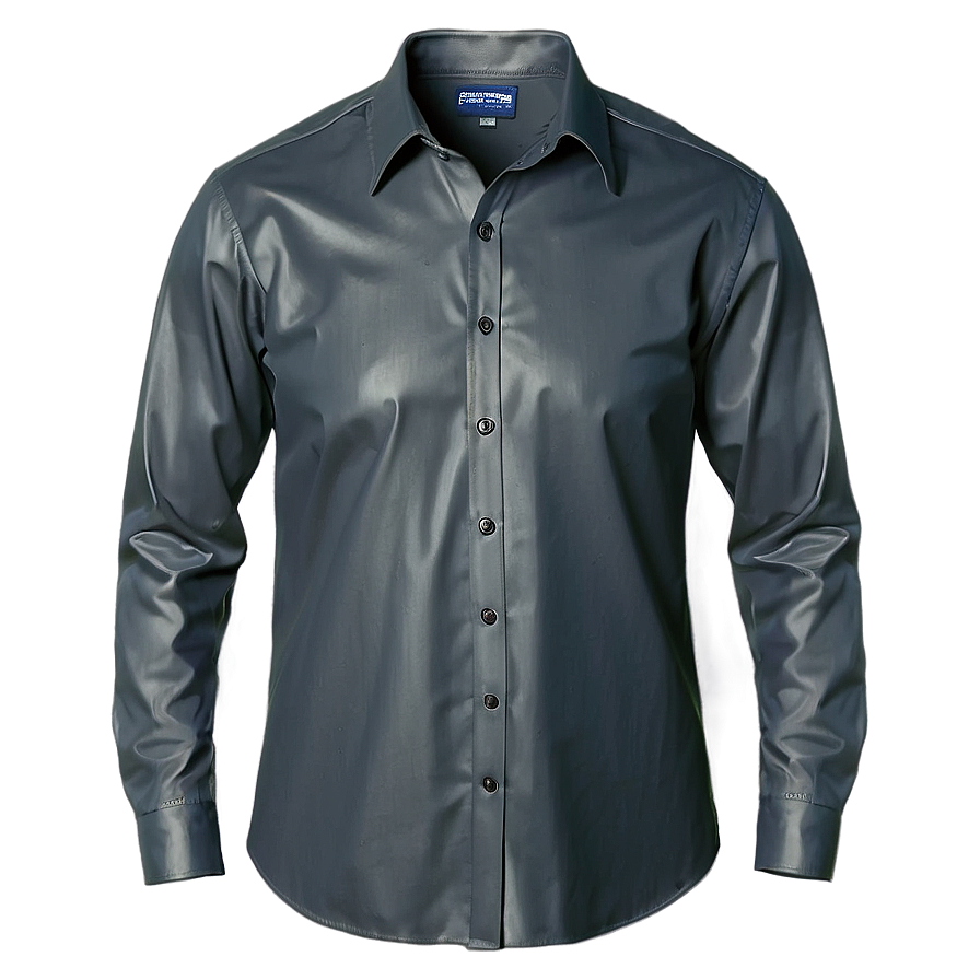 Metallic Grey Blank Shirt Png 06272024