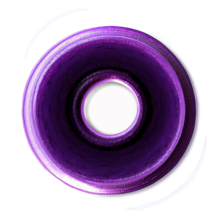 Metallic Purple Circle Png 06202024