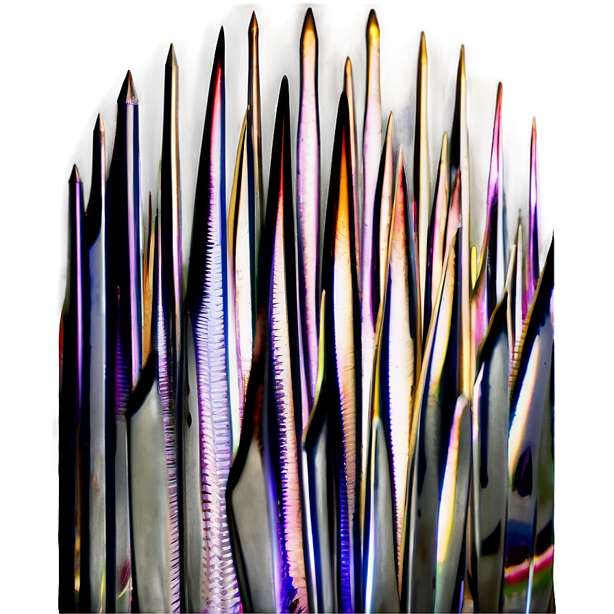 Metallic Spikes Detail Png Hpe58