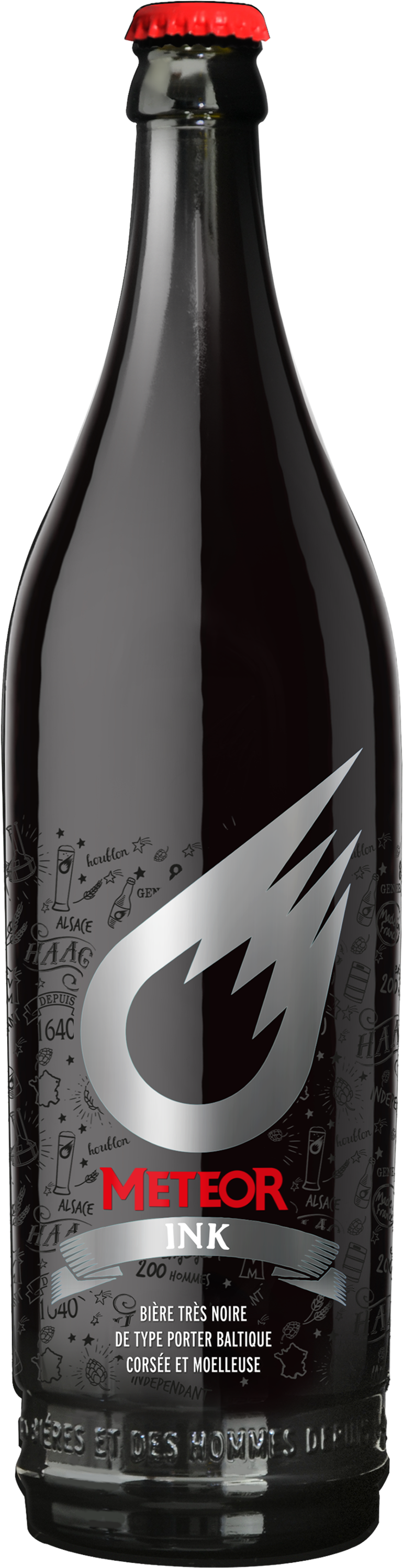 Meteor Ink Beer Bottle