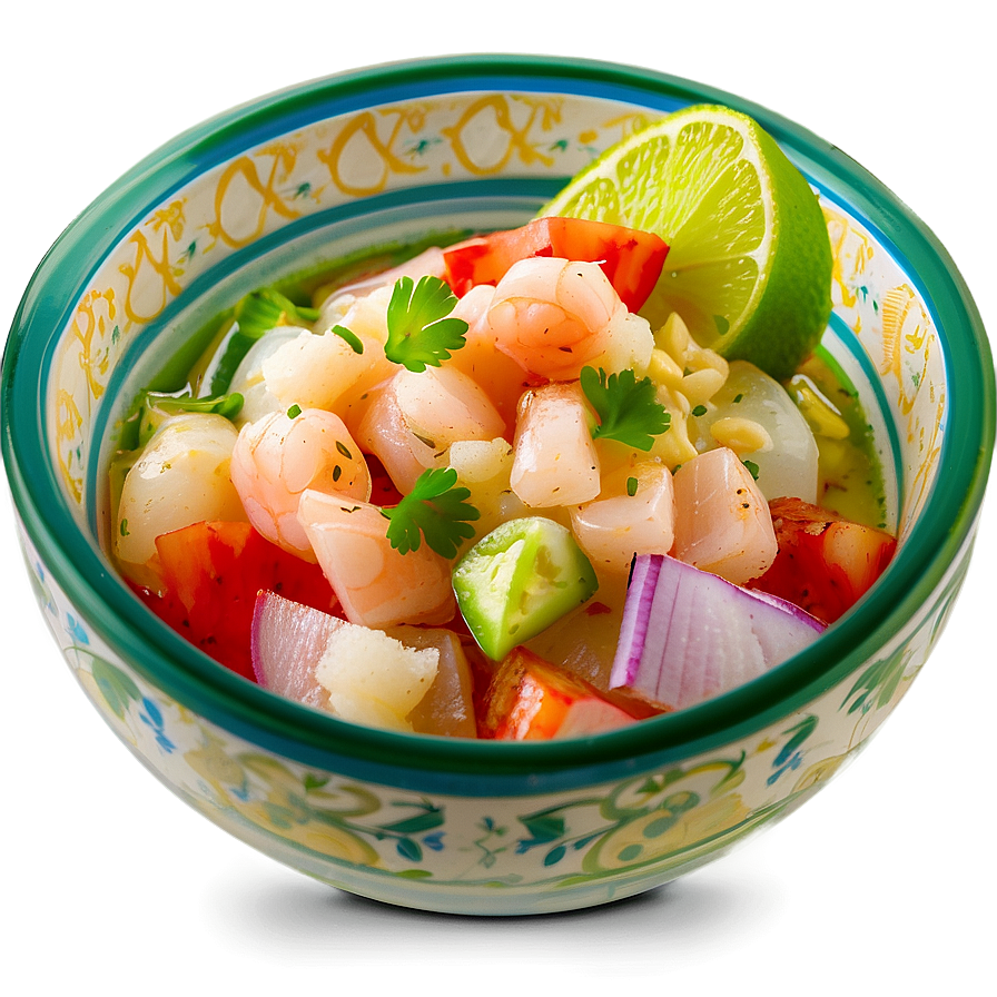 Mexican Ceviche Seafood Png Ebi