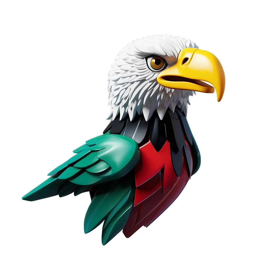 Mexican Eagle 3d Png 06132024