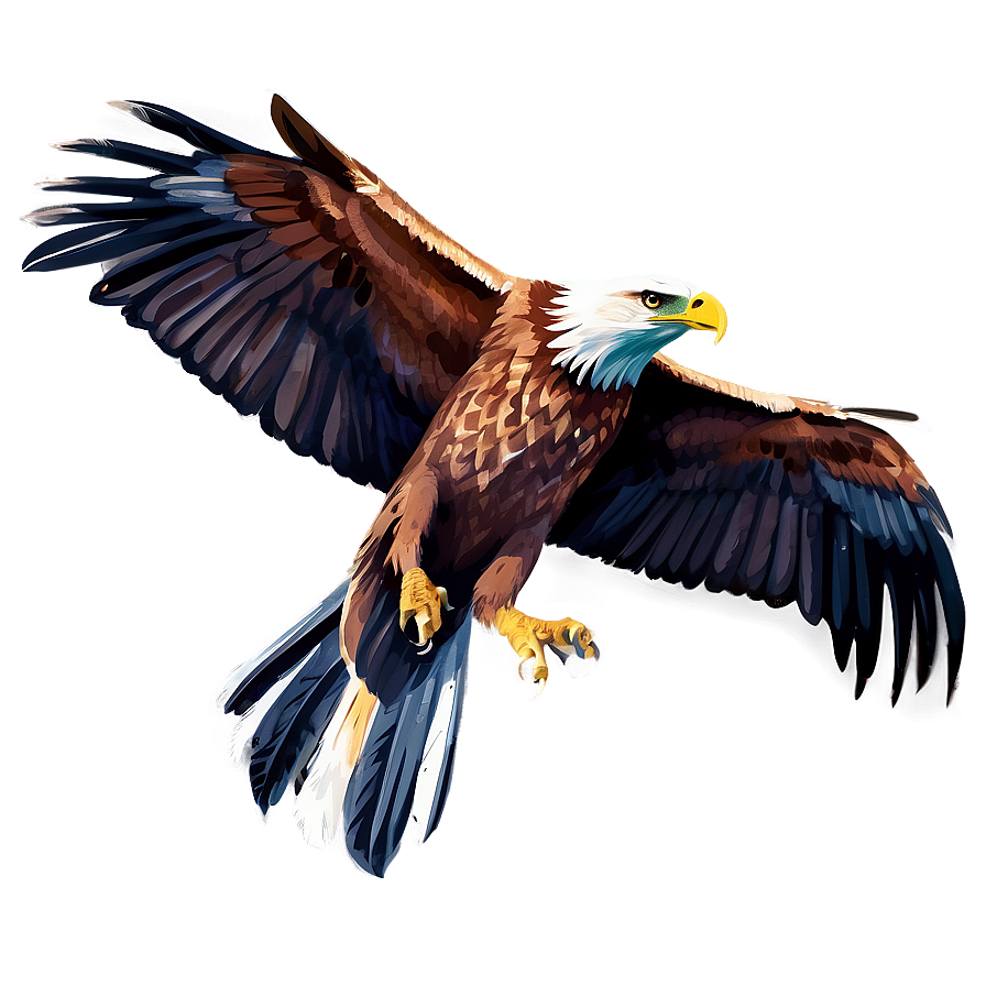 Mexican Eagle Watercolor Png Thi