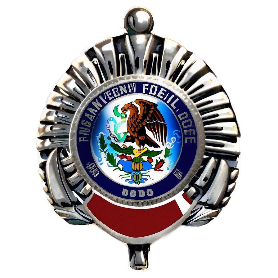 Mexican Federal Police Badge Png 44
