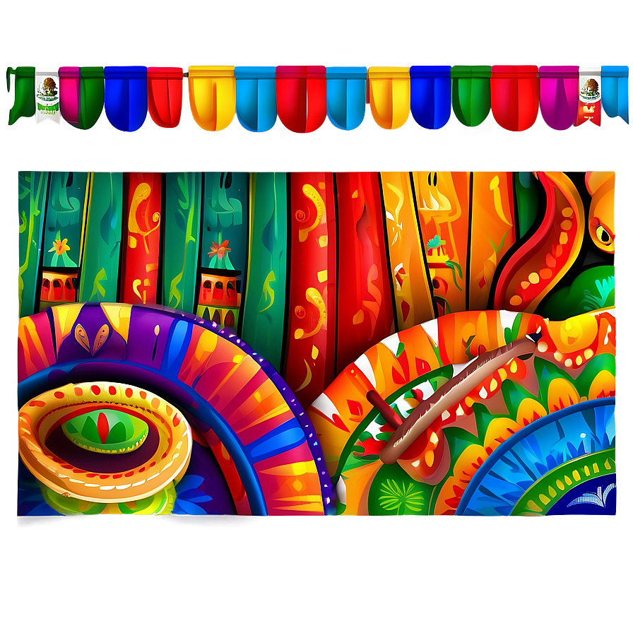 Mexican Fiesta Background Png Lty