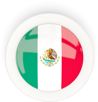 Mexican Flag Badge