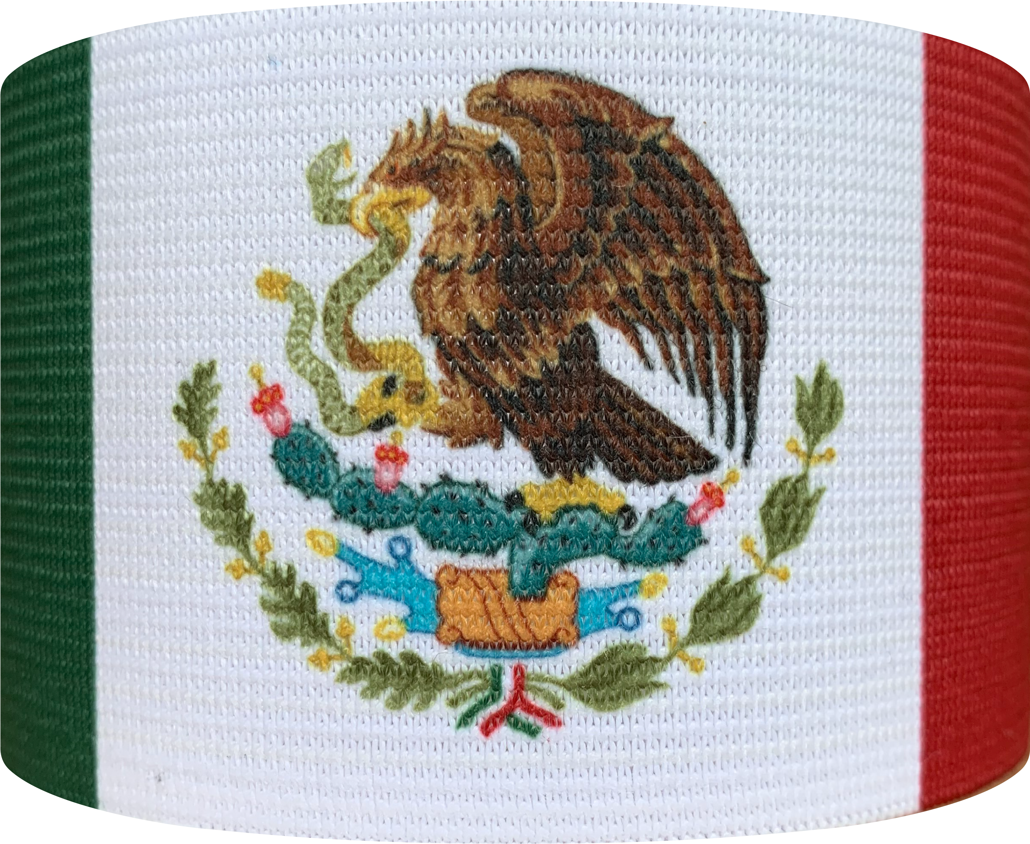Mexican Flag Embroidery