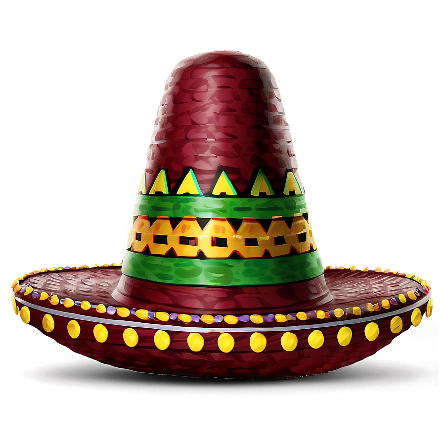 Mexican Hat For Party Png 06122024