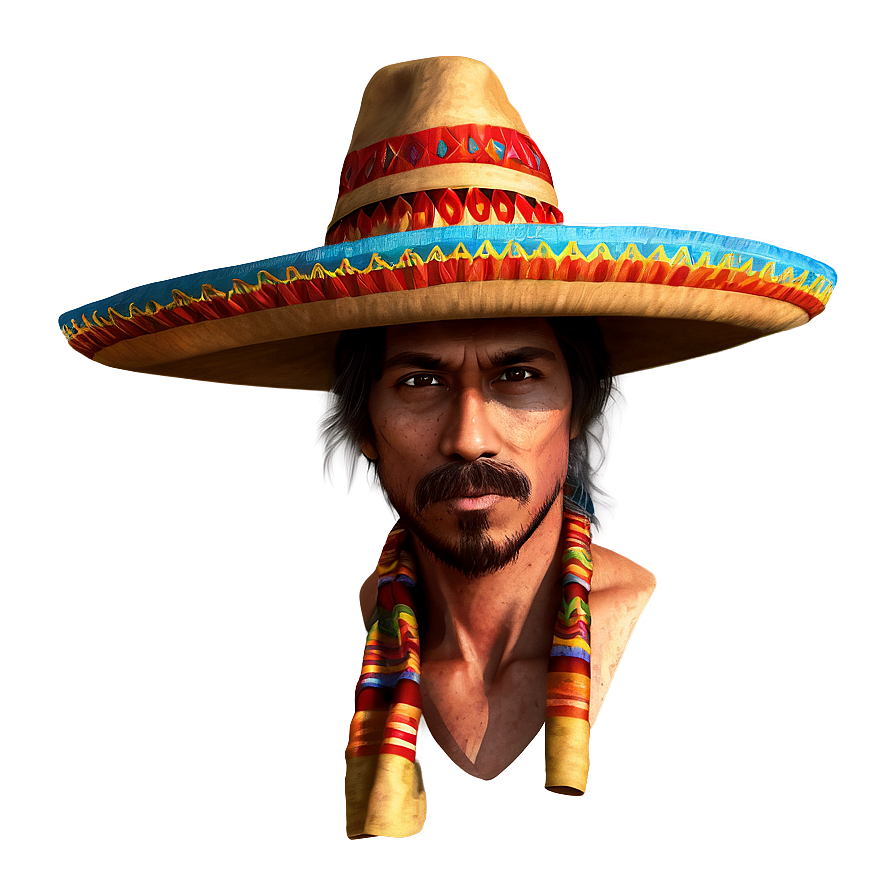 Mexican Hat Illustration Png Dsx18