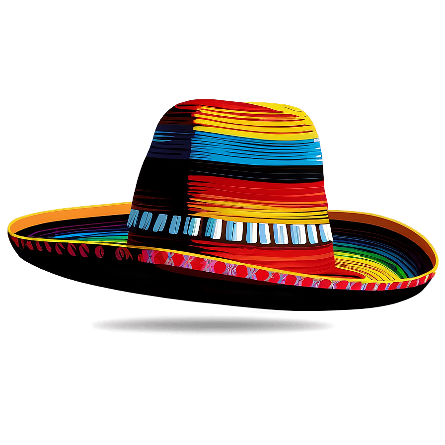 Mexican Hat Vector Png Srv