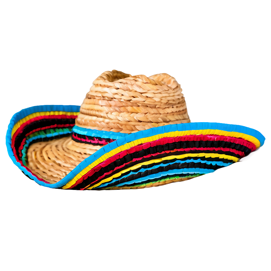 Mexican Hat With Embroidery Png 06122024