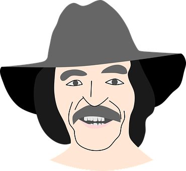 Mexican Man Cartoon Portrait