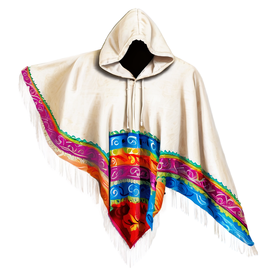 Mexican Poncho Costume Png Qdo