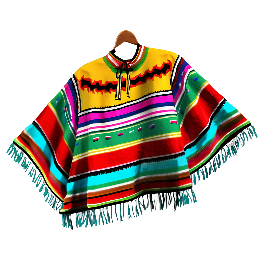 Mexican Poncho Cultural Icon Png Ytp57