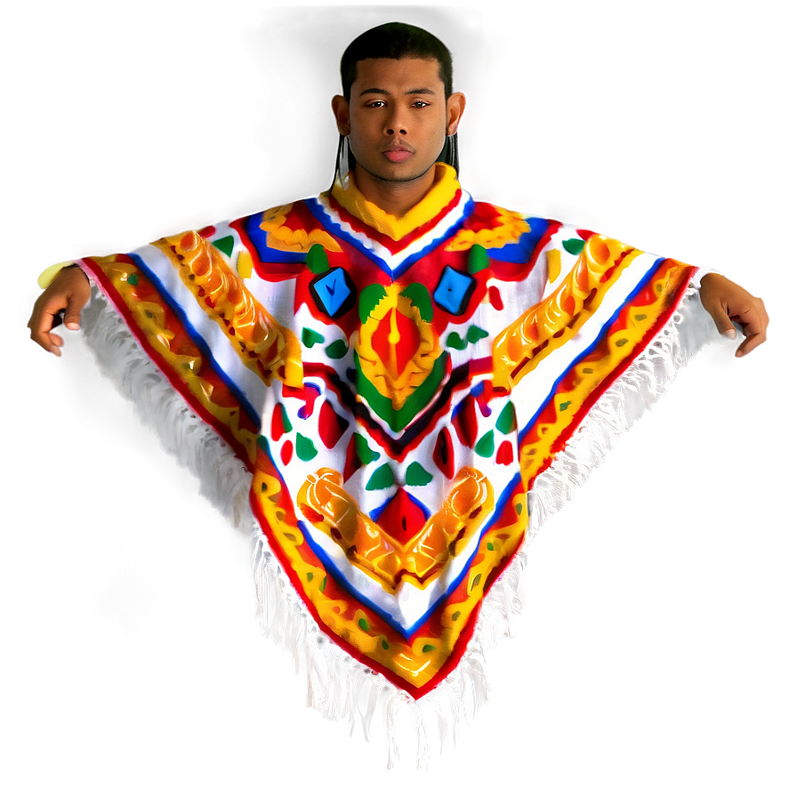 Mexican Poncho Illustration Png 97