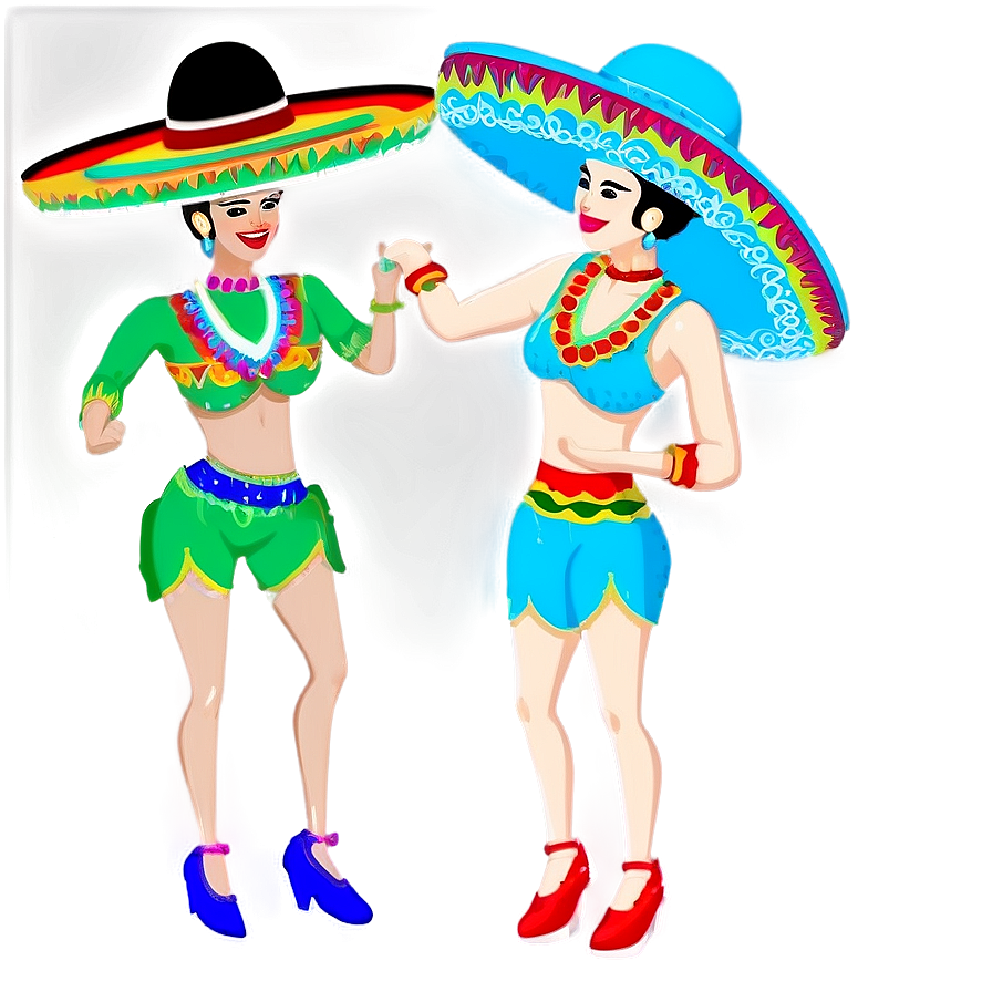 Mexican Salsa Dance Png Pqk10