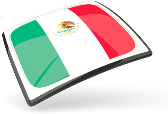 Mexico Flag3 D Rendering