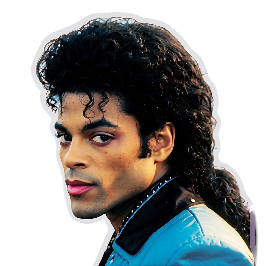 Michael Jackson Thriller Era Hair Png 06252024