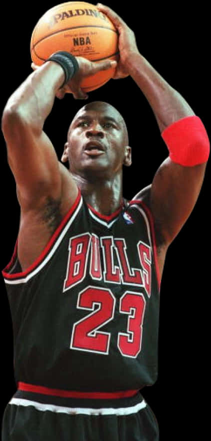Michael Jordan Free Throw Pose