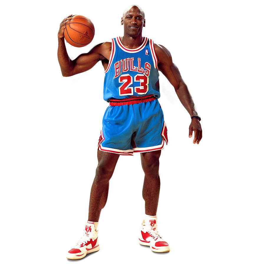 Michael Jordan Record-breaking Performance Png 13