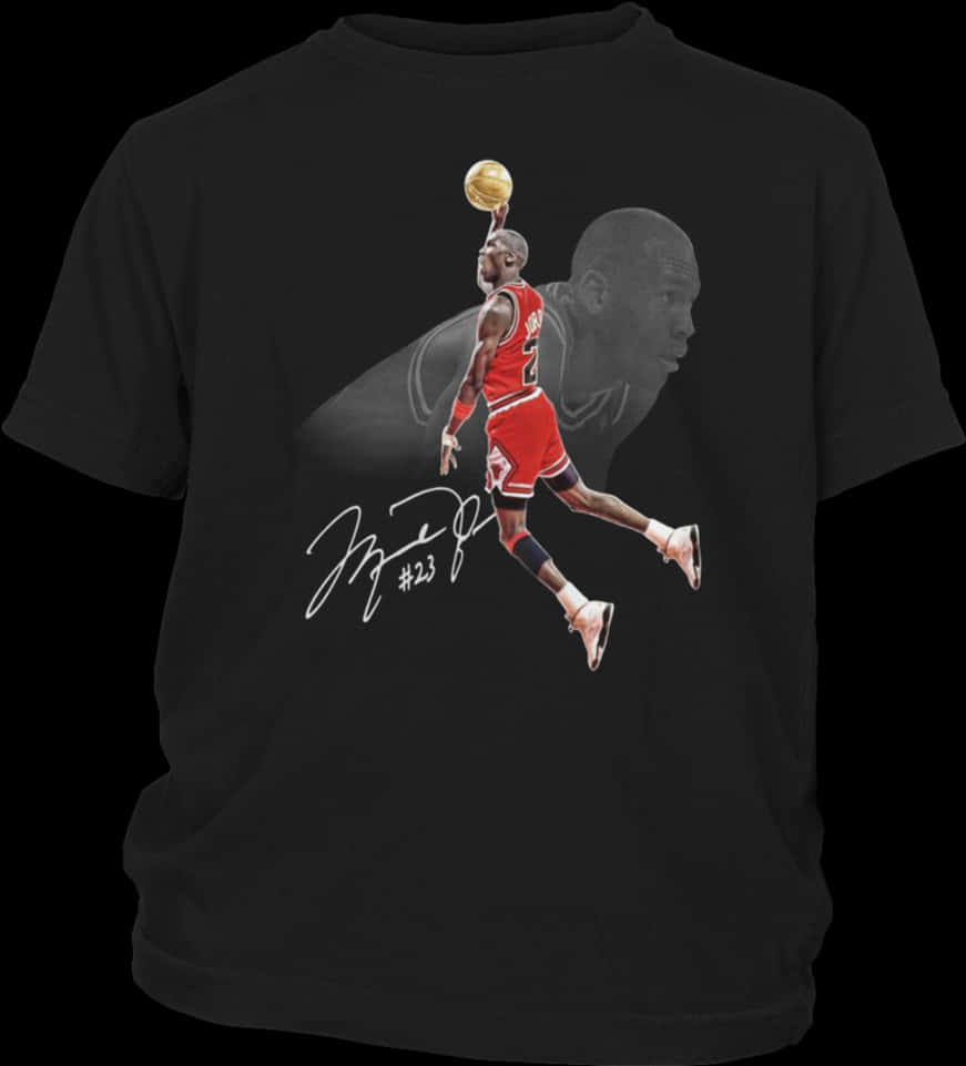 Michael Jordan Slam Dunk Tshirt Design