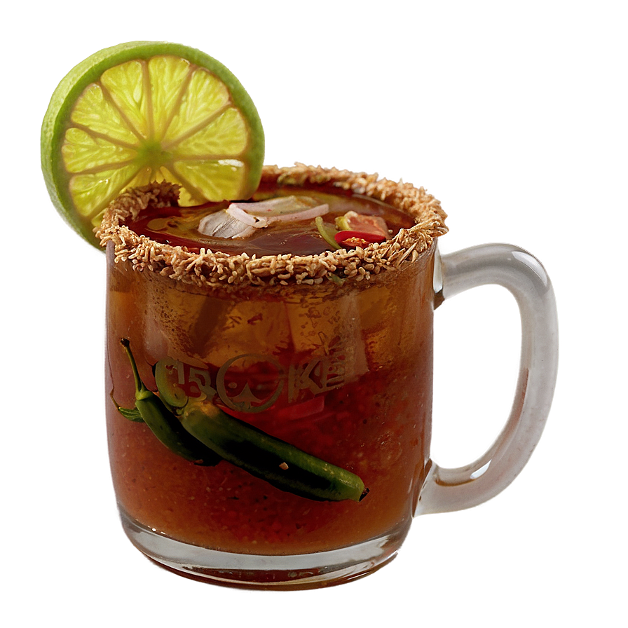 Michelada With Chili Rim Png Vok