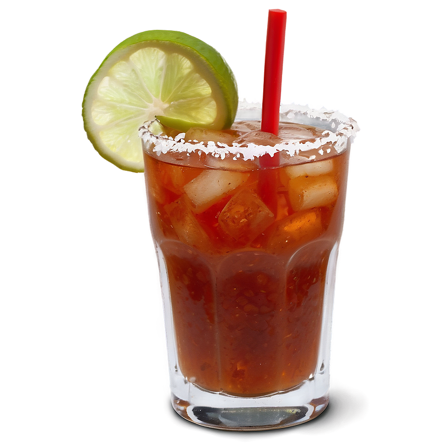 Michelada With Hot Sauce Png 06272024