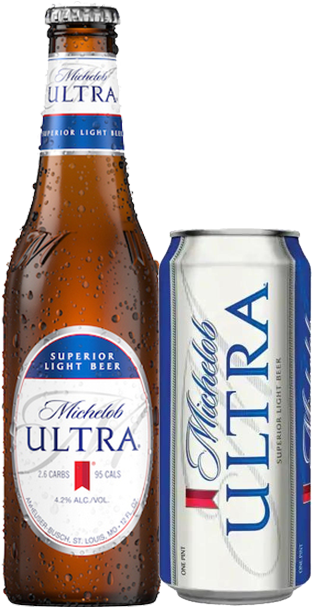 Michelob Ultra Bottleand Can