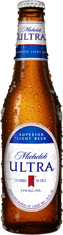 Michelob Ultra Light Beer Bottle