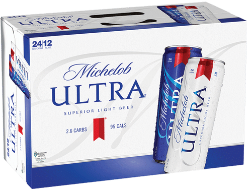 Michelob Ultra Light Beer Packand Cans