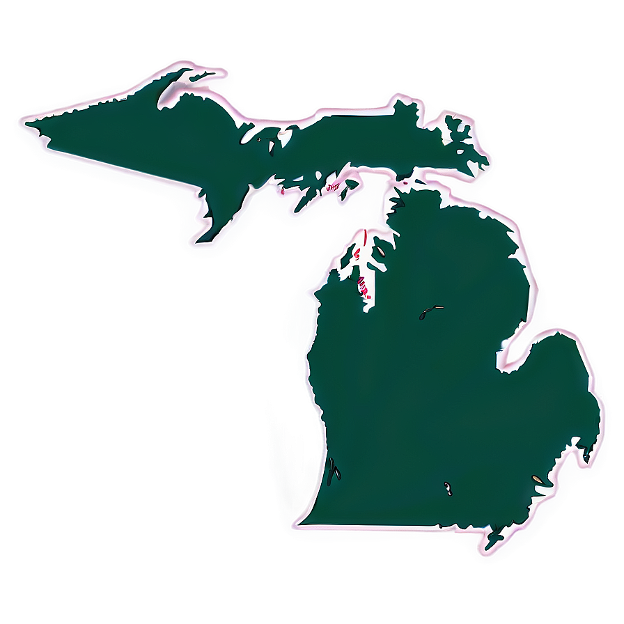 Michigan State Outline Png Lcm