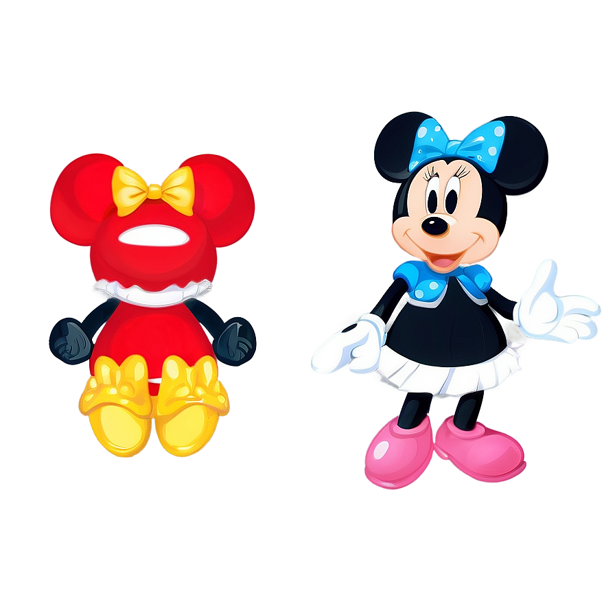 Mickey And Minnie Costume Png Tek