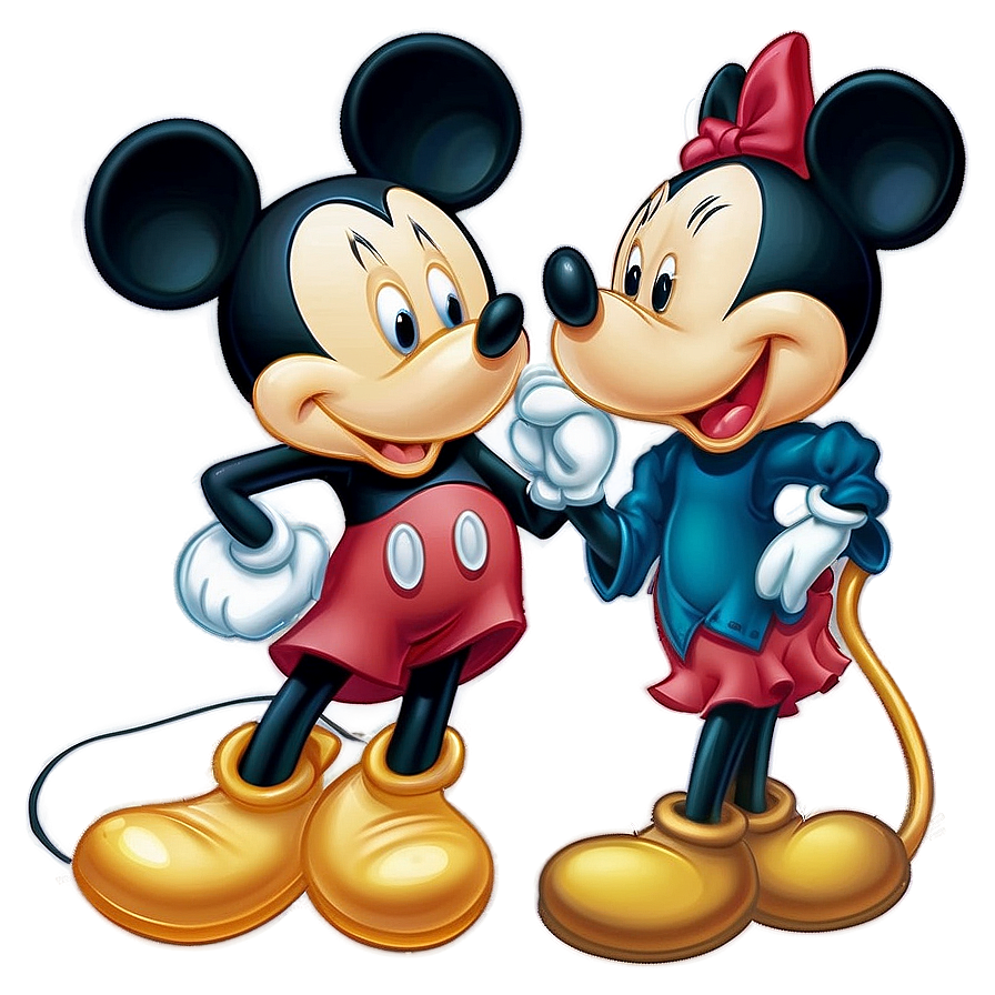 Mickey And Minnie Friends Png Kgd62