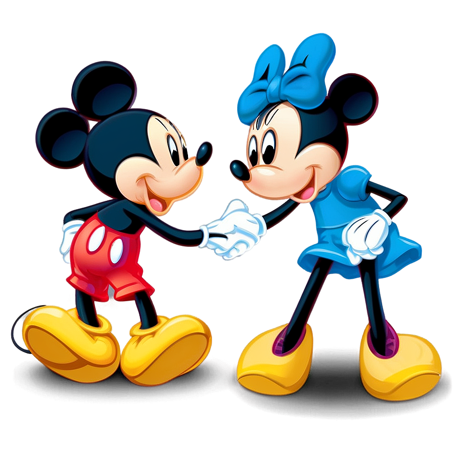 Mickey And Minnie In Love Png 29