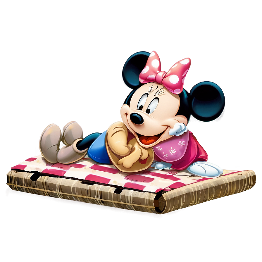 Mickey And Minnie Picnic Png Kqm