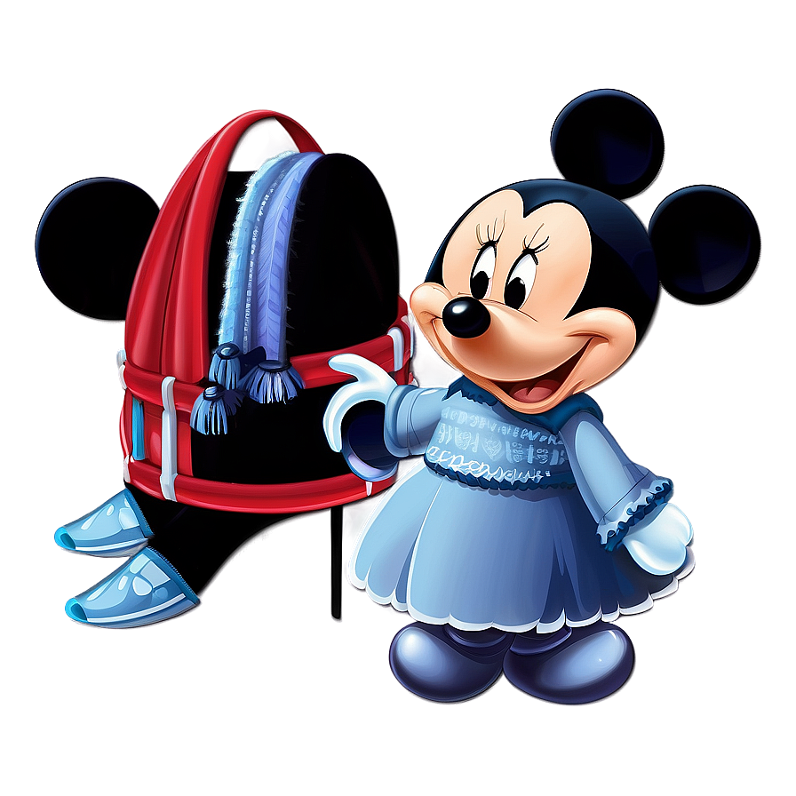 Mickey And Minnie Winter Fun Png Rgg