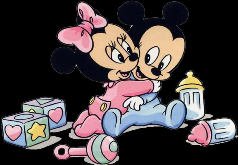 Mickey Minnie Baby Playtime