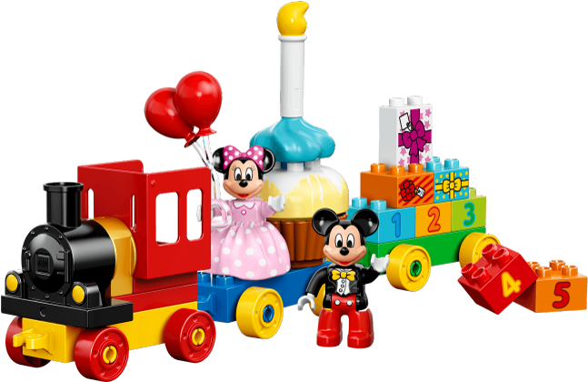 Mickey Minnie Birthday Train Toy