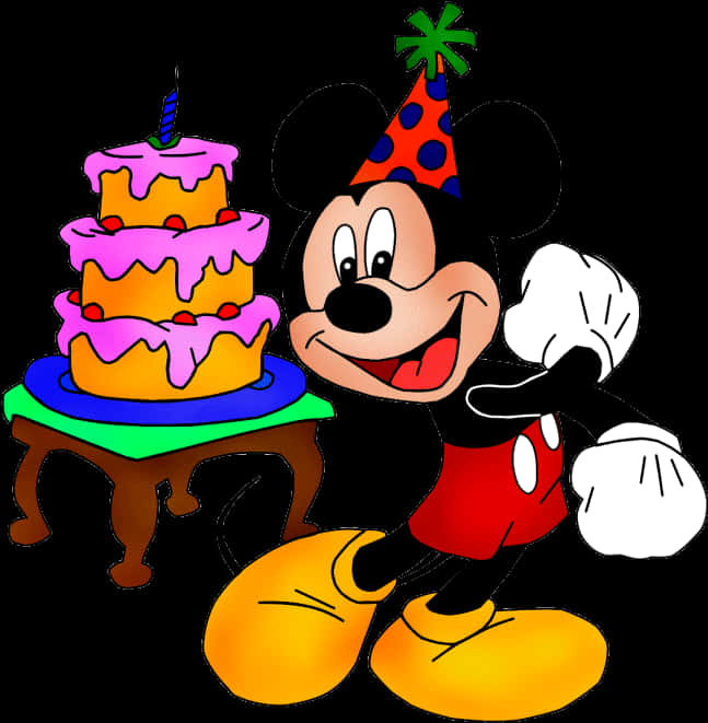 Mickey Mouse Celebration Cake