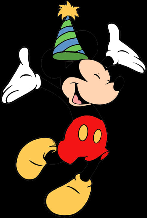 Mickey Mouse Celebration Illustration