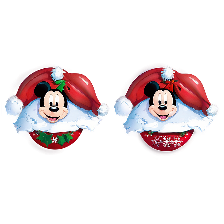 Mickey Mouse Christmas Theme Png Bba88