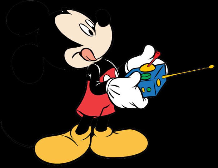 Mickey Mouse Conducting Music