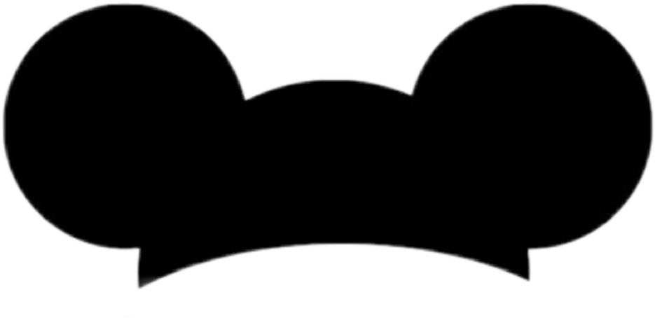 Mickey Mouse Ears Silhouette
