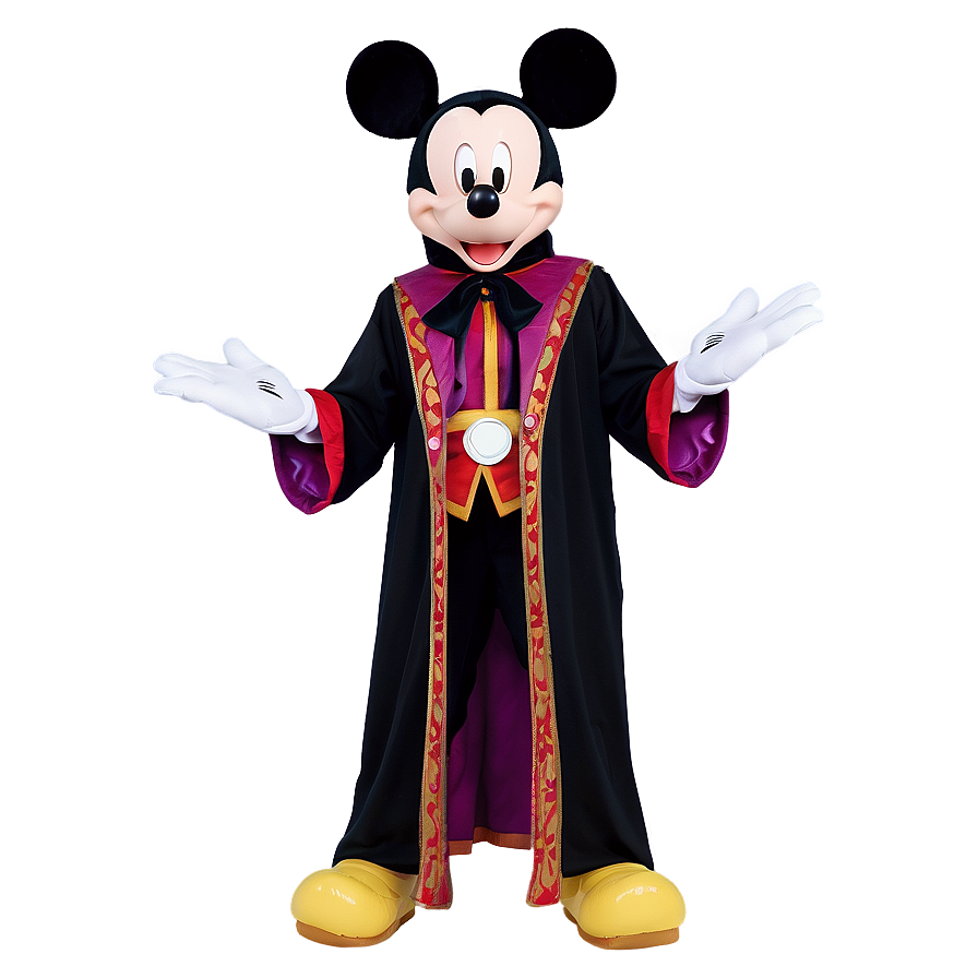 Mickey Mouse Halloween Sorcerer Png Pxp51