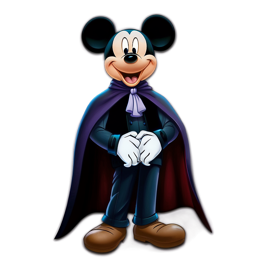 Mickey Mouse Halloween Vampire Png Kht93